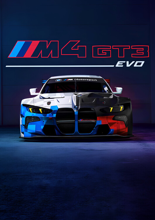 Poster BMW M4 GT3 EVO - Professional Racing Machine