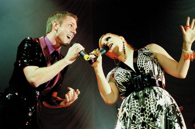 Levně Plakát, Obraz - Photo of SCISSOR SISTERS, 40 × 26.7 cm