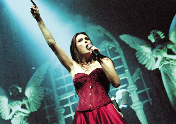 Canvas Print Photo of WITHIN TEMPTATION