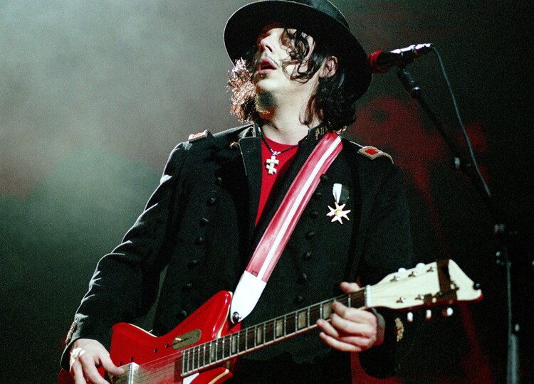 Poster Photo of Jack WHITE and WHITE STRIPES