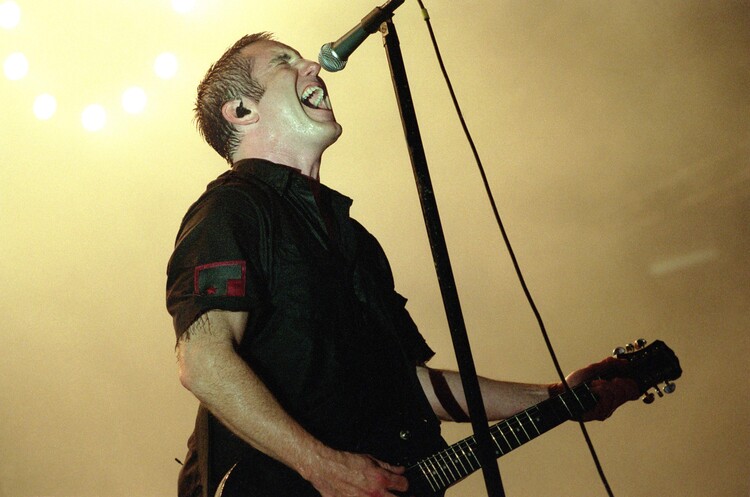 Canvas Print Photo of NINE INCH NAILS