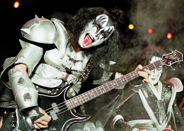 Canvas Print Photo of KISS