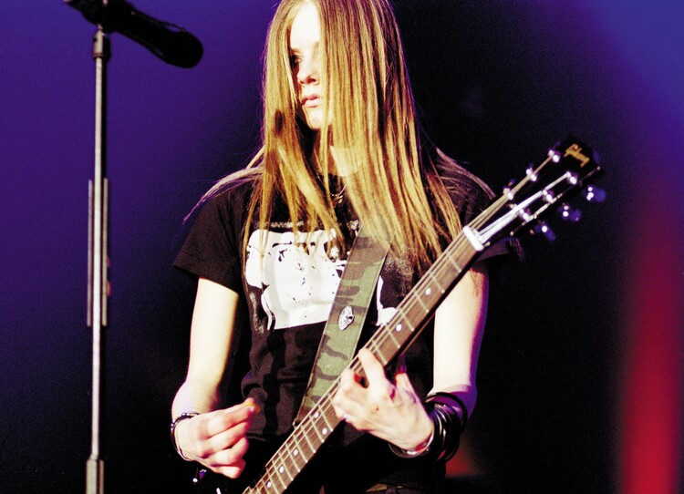 Levně Plakát, Obraz - Photo of Avril LAVIGNE, 40 × 30 cm