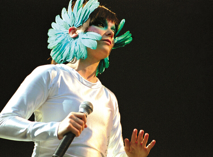 Sticker Photo of BJORK