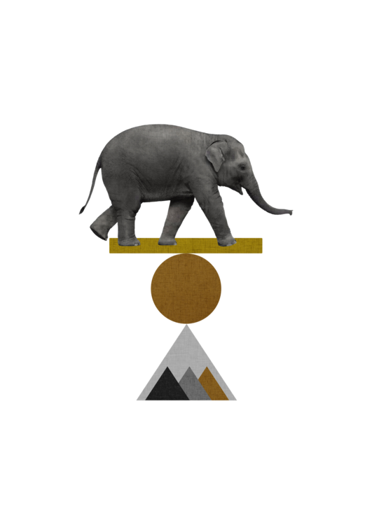 T-shirt Tribal Elephant