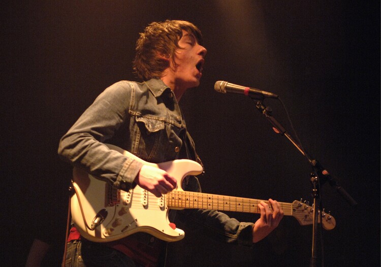 Canvas Print Photo of Alex TURNER and ARCTIC MONKEYS