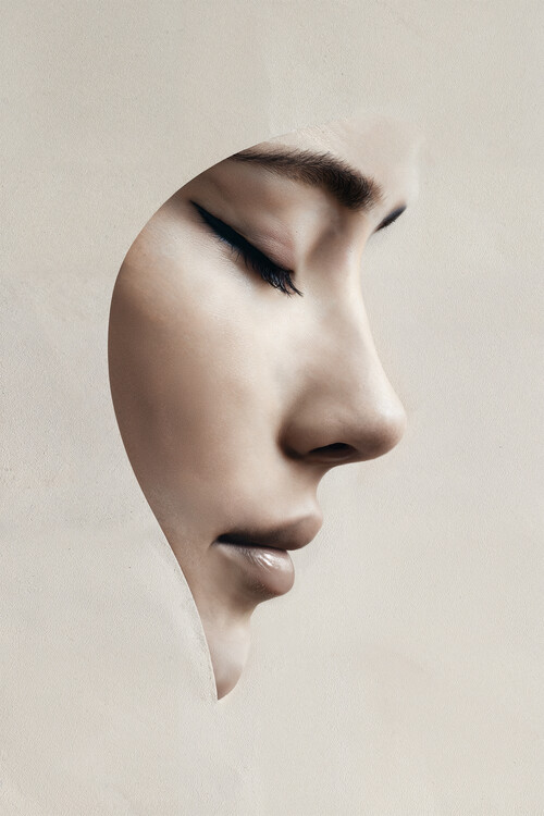 Poster Silent Beauty – Modern Portrait Poster