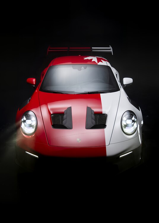 Poster Porsche Race Car