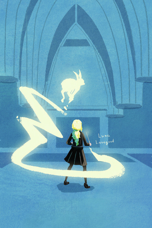 Poster Harry Potter - Luna Patronus