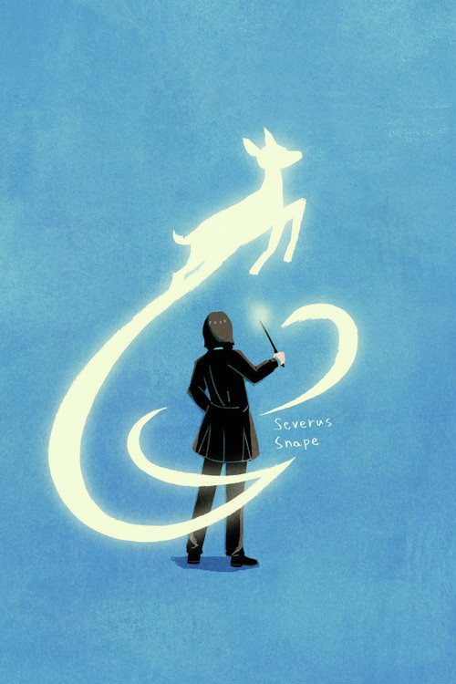Poster Harry Potter - Snape Patronus
