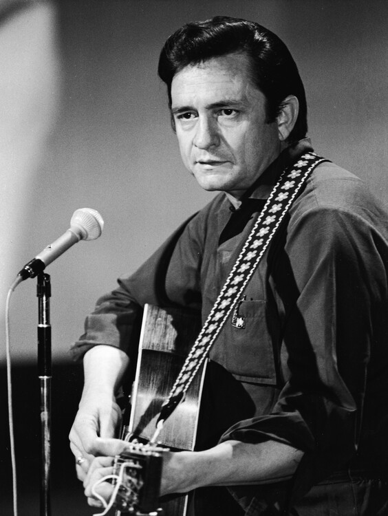 Levně Plakát, Obraz - Johnny Cash, 30 × 40 cm