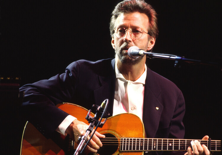 Canvas Print Eric Clapton
