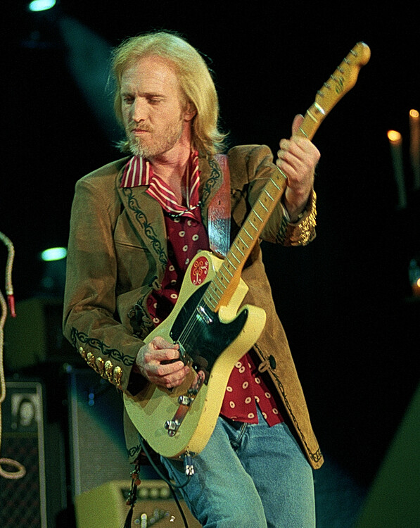Canvas Print Tom Petty & The Heartbreakers Perform