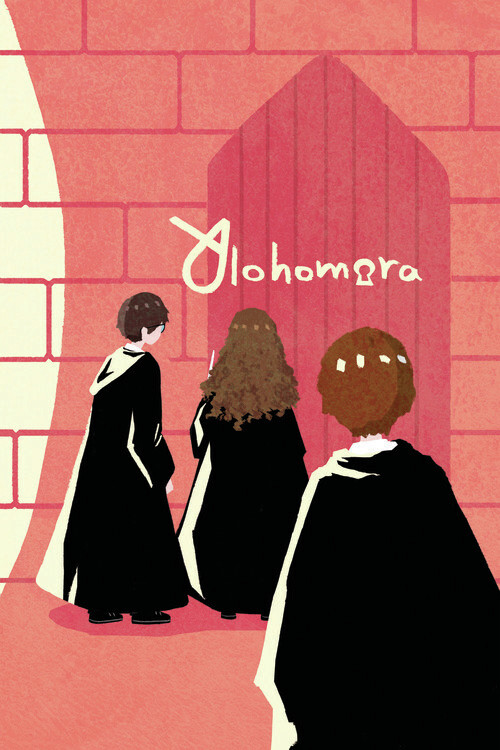 Poster Harry Potter - Alohomora