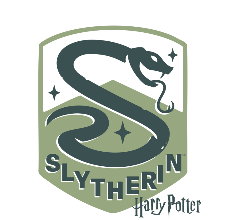 T-shirt Harry Potter - Slytherin Badge