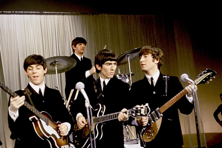 Sticker Plakat A Hard Day's Night