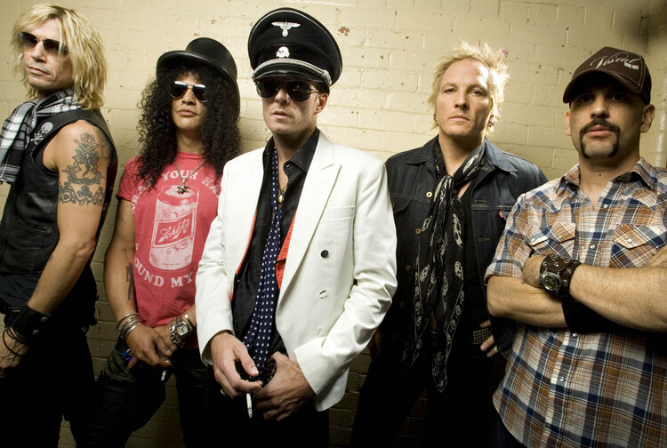 Levně Plakát, Obraz - Photo of Duff McKAGAN and Scott, 40 × 26.7 cm