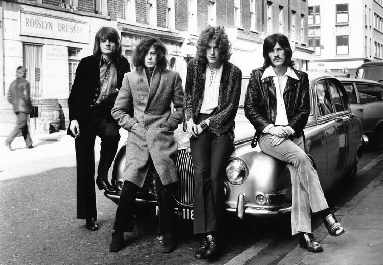 Poster Early Led Zeppelin