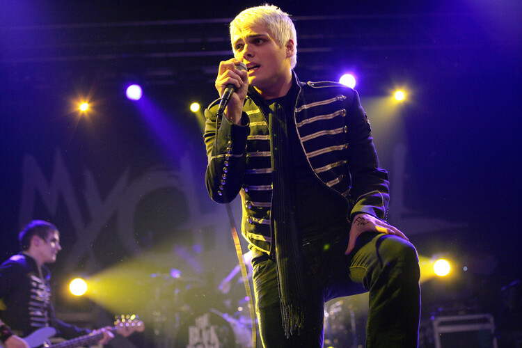 Plagát Photo of Gerard WAY and MY CHEMICAL ROMANCE