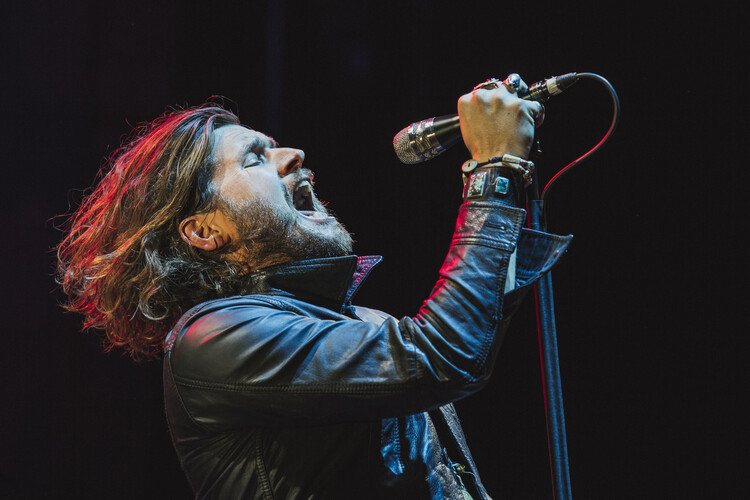 Canvas Print Deep Purple Perform At O2 Arena In London