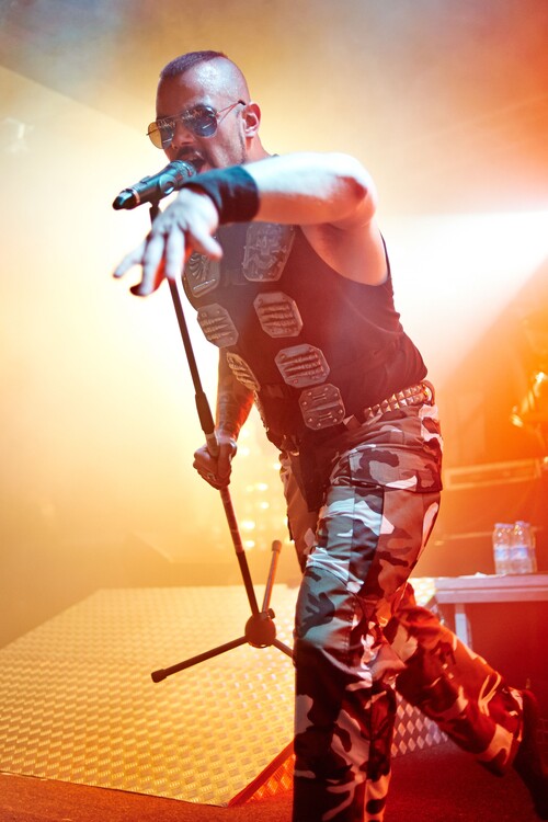 Canvas Print Sabaton Perform At The Corporation In Sheffield