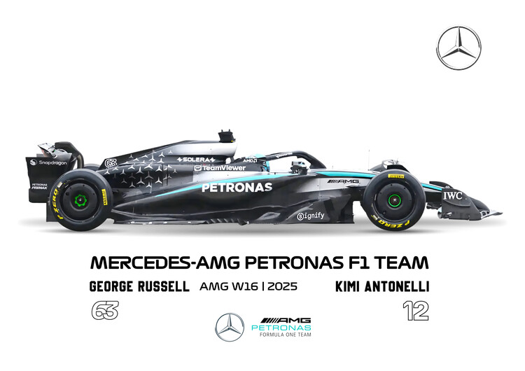 Poster Mercedes AMG HOWIE
