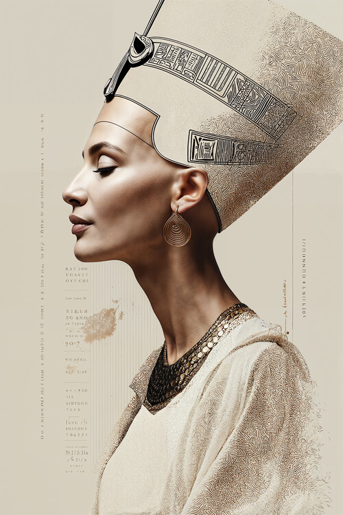 Poster Regal Egyptian Queen