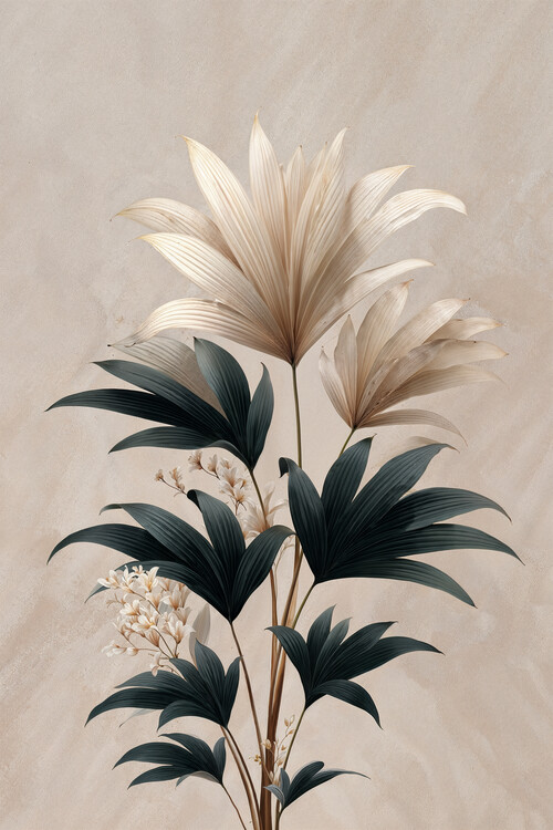 Poster Elegant Lotus Bloom