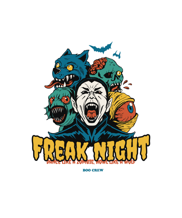 T-shirt Halloween Monster Mash