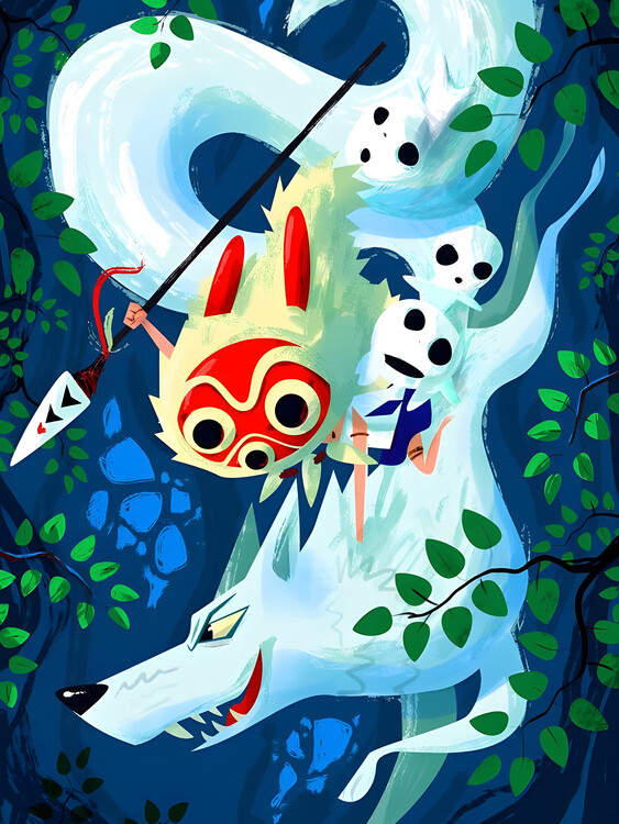 Poster Princess mononoke