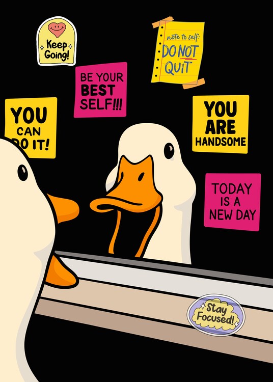 Poster Daily Affirmations