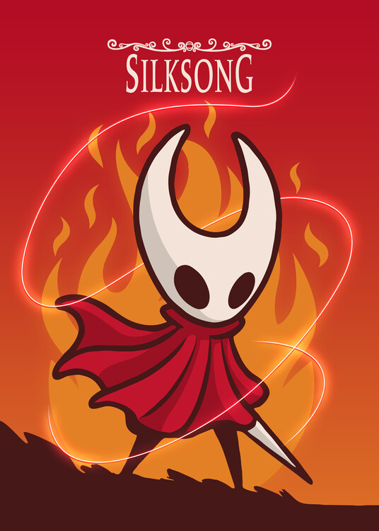 Poster Hollow Knight Silksong