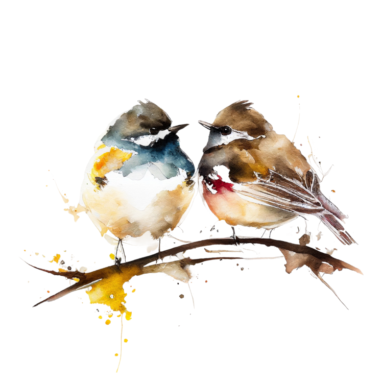 T-shirt Love birds