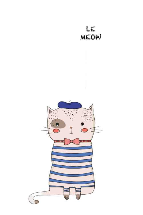 Tričko Le Meow