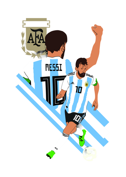 Футболка Argentina Captain 10 World Cup