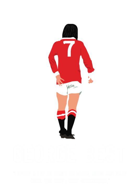 T-shirt George Best Football
