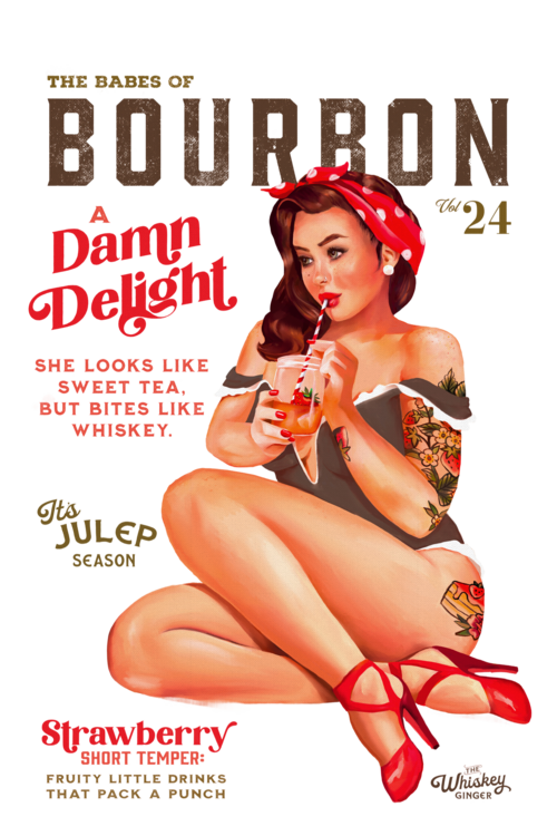 T-shirt Babes of Bourbon Vol 8