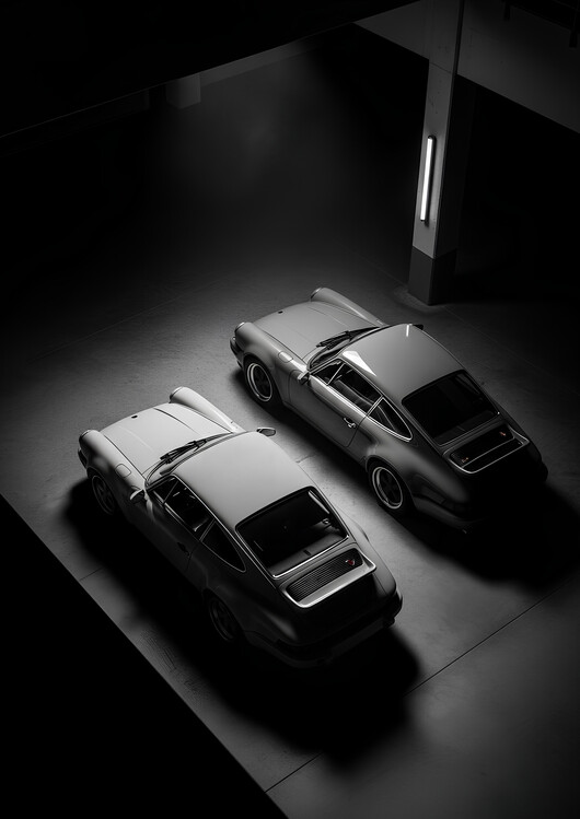 Poster Legacy in Form: A Limited Edition Porsche 911