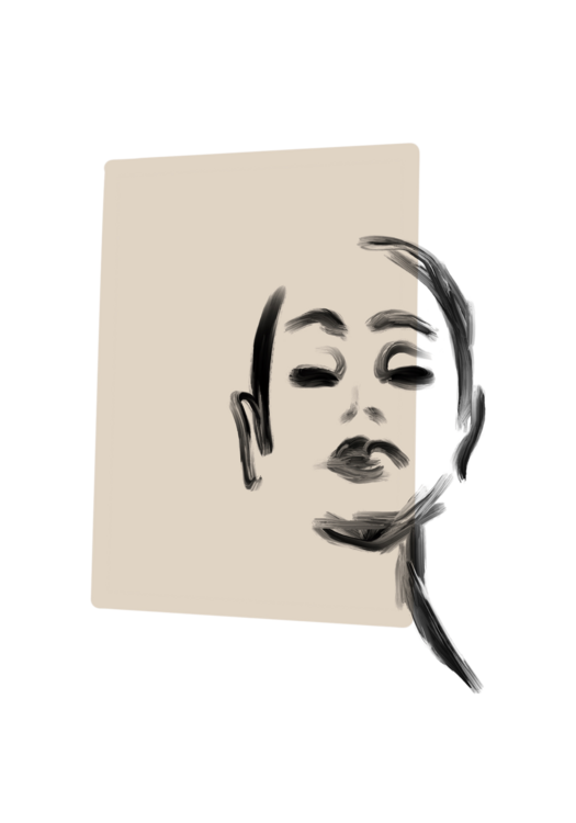 T-shirt Woman portrait