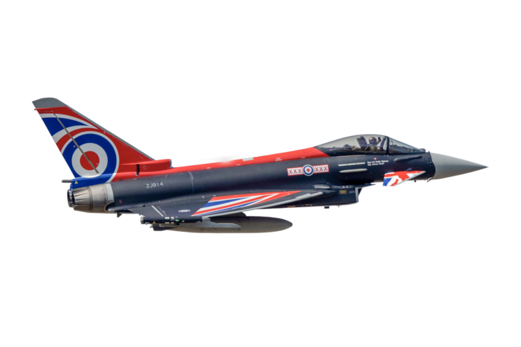 T-shirt Eurofighter Typhoon Blackjack Anarchy1