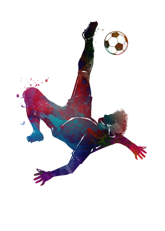 Poster Football Soccer 1, Justyna Jaszke | Wall Art | 3+1 FREE