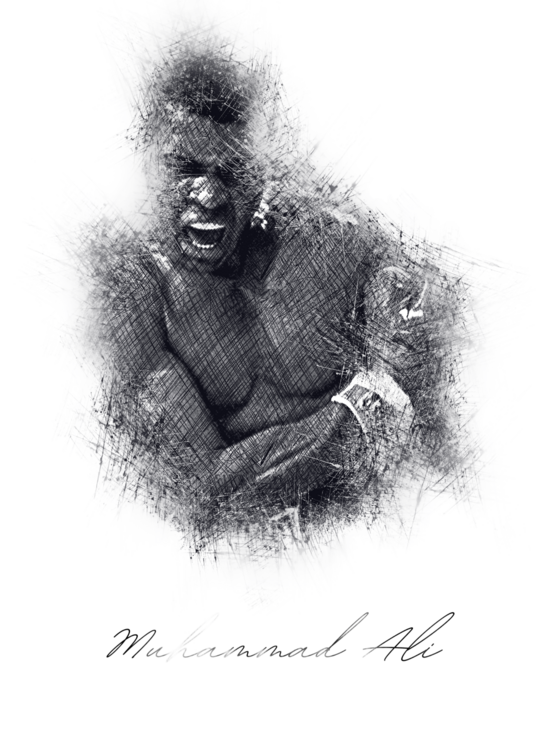 Póló M. Ali Sketch
