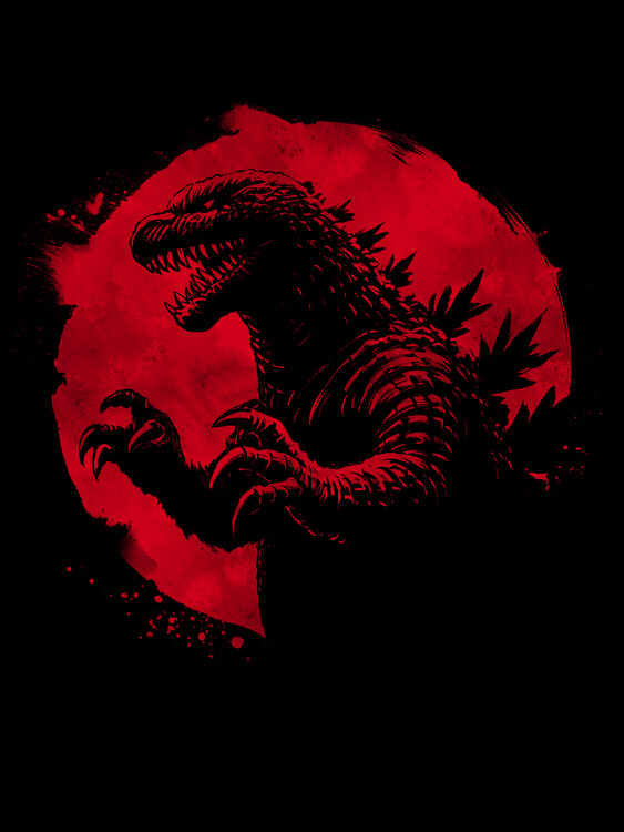Плакат Crimson Kaiju