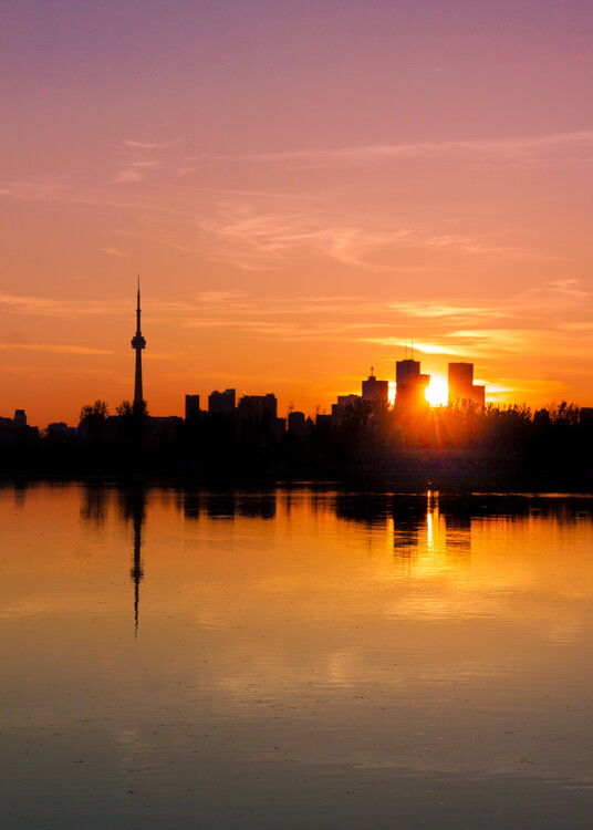 Плакат Leslie Street Spit Sunset No 1