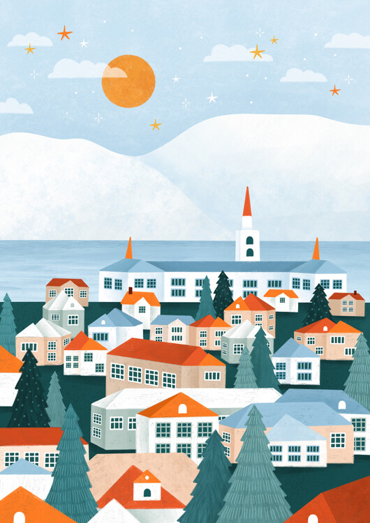 Levně Plakát, Obraz - Iceland, Bea Muller, 30 × 40 cm