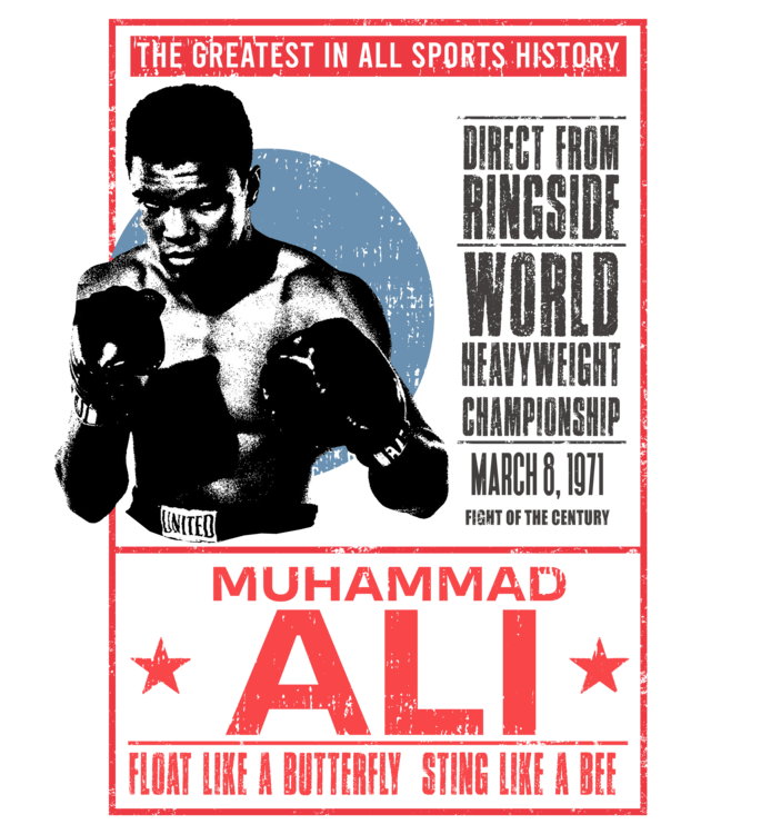 Canvas Print Muhammad Ali
