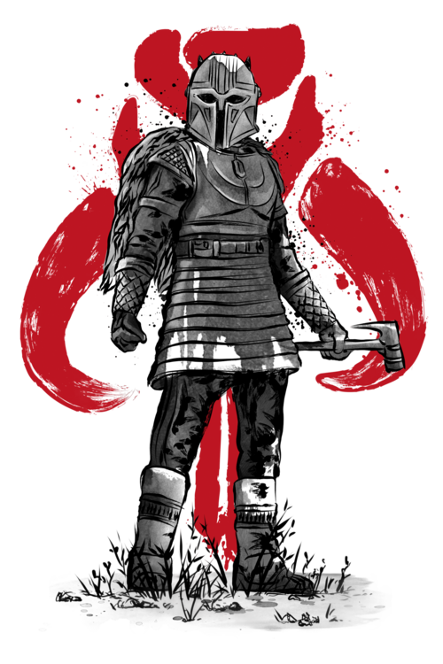 Μπλουζάκι The Armorer sumi e