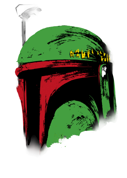 Tričko Bounty hunter helmet