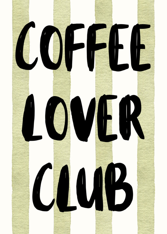 Poster Coffee lover club