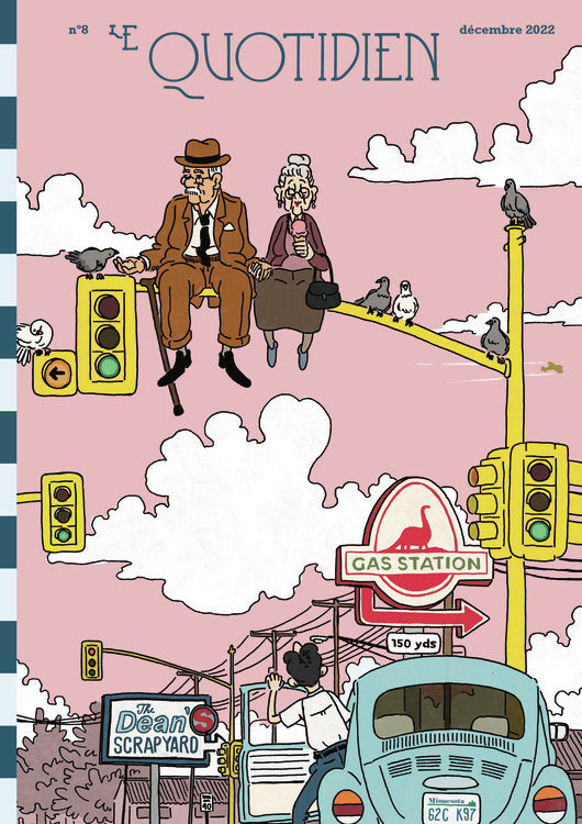 Poster Le Quotidien Magazine Nº8